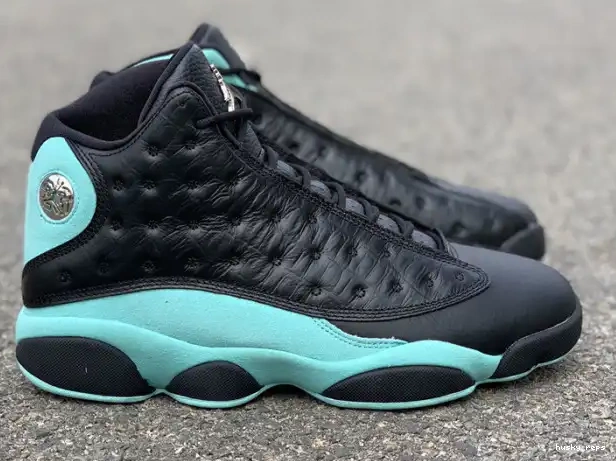 Rep Husky Jordan Island Black Green Retro 13 414571-030 Air 0213