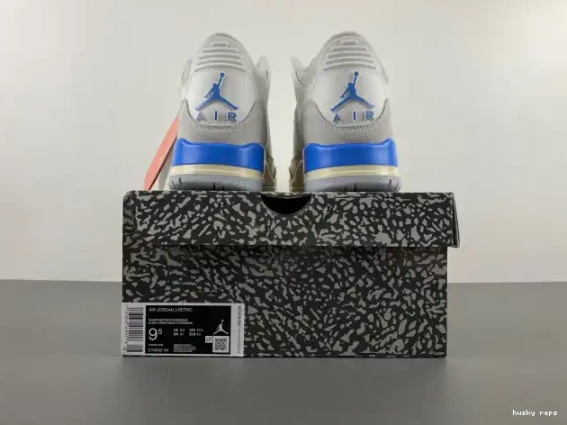 Rep Husky Shorts Air Jordan CT8532-101 3 Lucky 0228