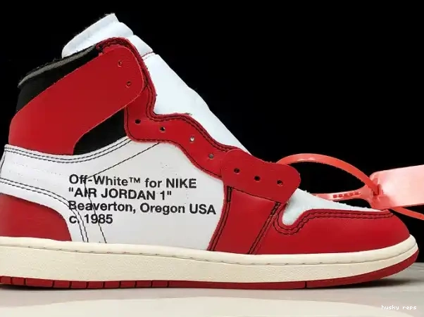 Cheap Husky AA3834-101 The Retro Chicago Jordan 1 Off-White Ten Air 0218