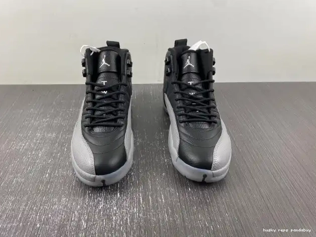 Rep Husky Grey CT8013-019 Air 12 Black Jordan Wolf 0214