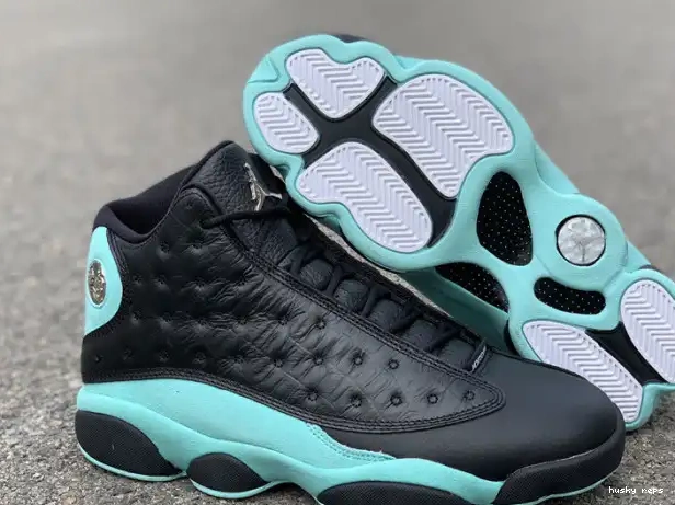 Rep Husky Jordan Island Black Green Retro 13 414571-030 Air 0213