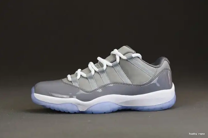 Cheap Husky Jordan Air Cool Grey 11 528895-003 Low 0220