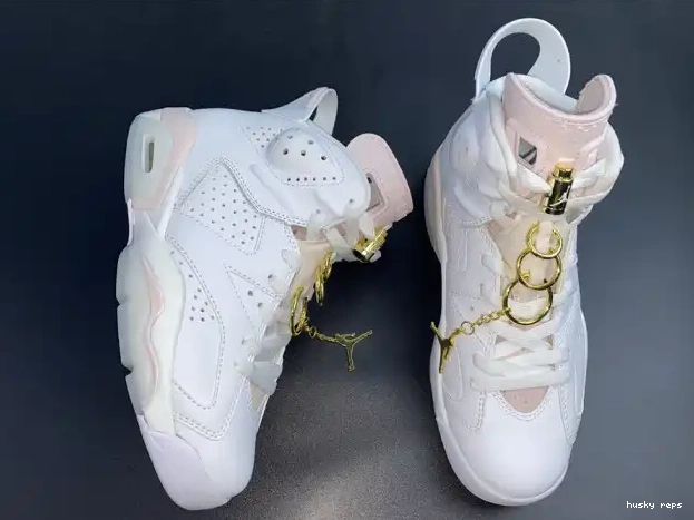 Rep Husky Retro Air (W) Hoops DH9696-100 Gold Jordan 6 0228