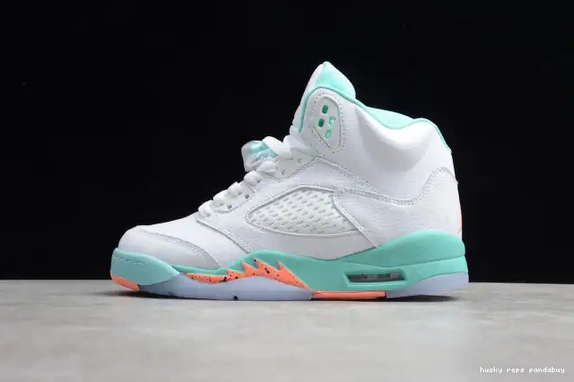 Rep Husky 440892-100 GS Aqua Air Jordan Light 5 0210