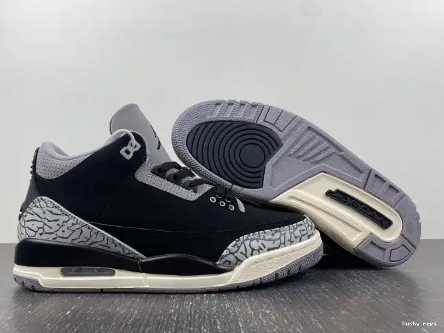 Cheap Husky CK9246-001 Air WMNS Jordan 3 Noir Off 0221