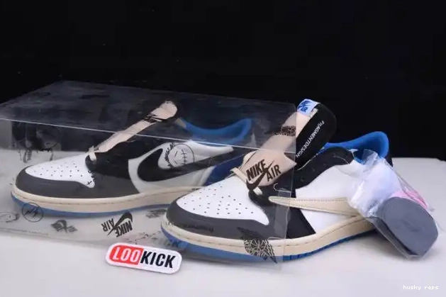 Rep Husky Retro Air Scott x Jordan Travis x Design 1 Low DM7866-140 Fragment 0228