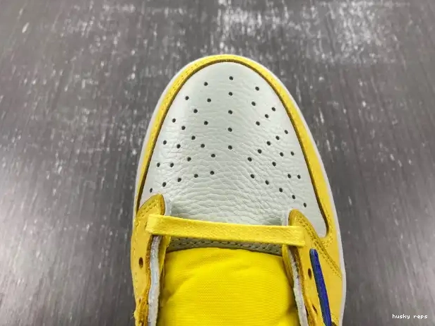 Cheap Husky OG 1 Scott Air Canary Low x Jordan Travis DZ4137-700 0305