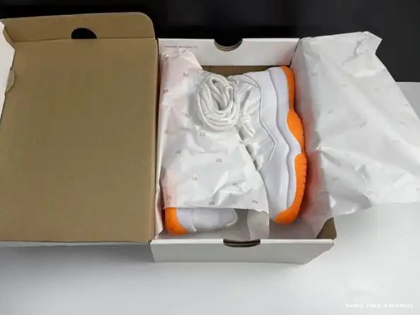 Rep Husky LOW 11 AH7860-139 JORDAN AIR BRIGHT RETRO CITRUS 0312