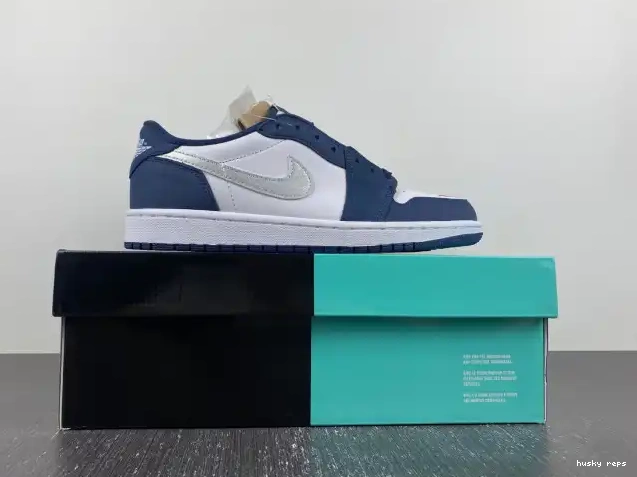 Cheap Husky Low Navy SB Midnight Jordan 1 CJ7891-400 0301