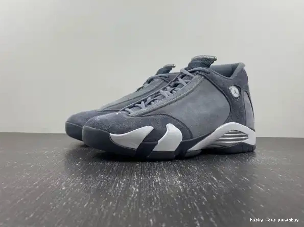 Rep Husky Grey Jordan Air 14 Flint FJ3460-012 0316