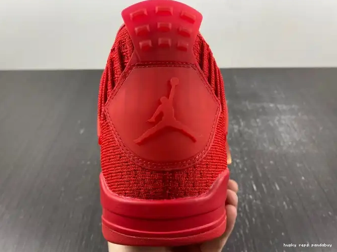 Rep Husky AQ3559-600 Jordan Red Flyknit 4 Retro 0316