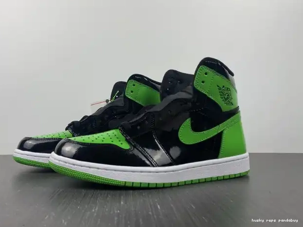 Husky Green Jordan OG Pine High 1 Air 555088-030 0306