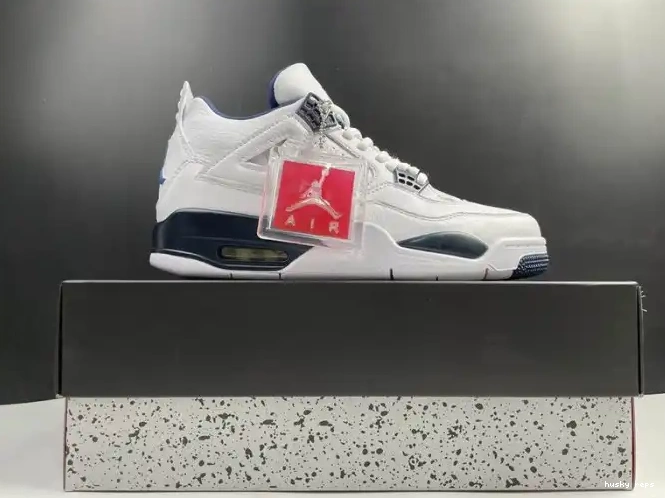 Rep Husky Retro 4 Jordan Columbia (2015) 314254-107 0310