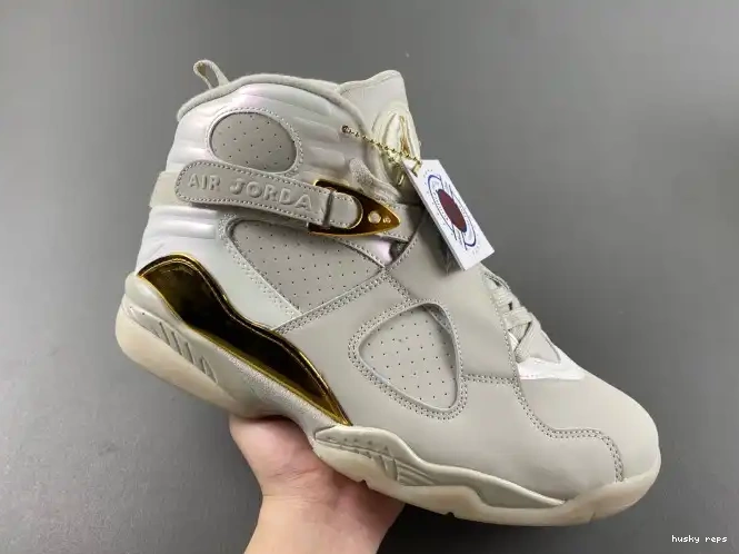 Rep Husky 8 Jordan Retro Champagne 832821-030 0310