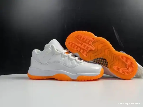 Rep Husky LOW 11 AH7860-139 JORDAN AIR BRIGHT RETRO CITRUS 0312