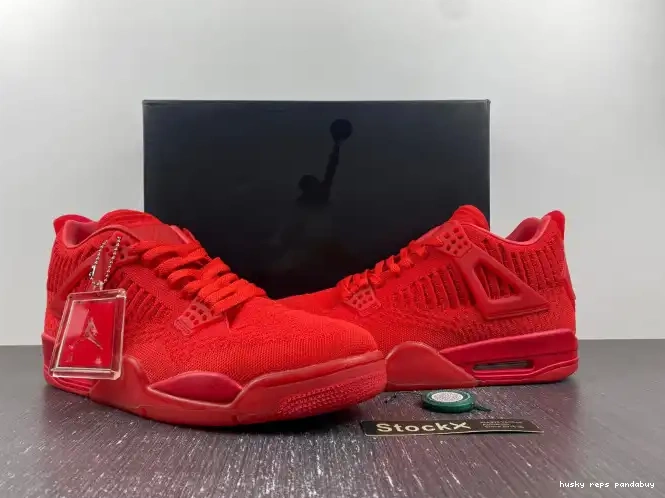 Rep Husky AQ3559-600 Jordan Red Flyknit 4 Retro 0316