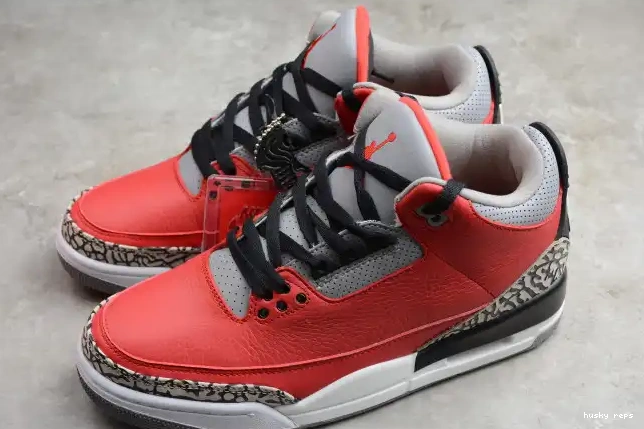 Cheap Husky Air Jordan Cement 3 Red CK5692-600 0303