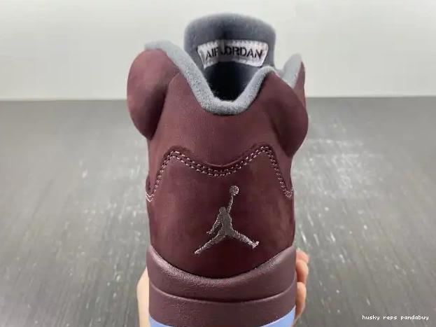 Rep Husky Burgundy Jordan 5 Air DZ4131-600 0304