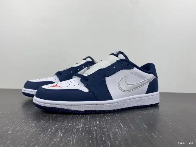 Cheap Husky Low Navy SB Midnight Jordan 1 CJ7891-400 0301