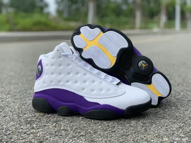 Cheap Husky Jordan 13 414571-105 Lakers Air 0311