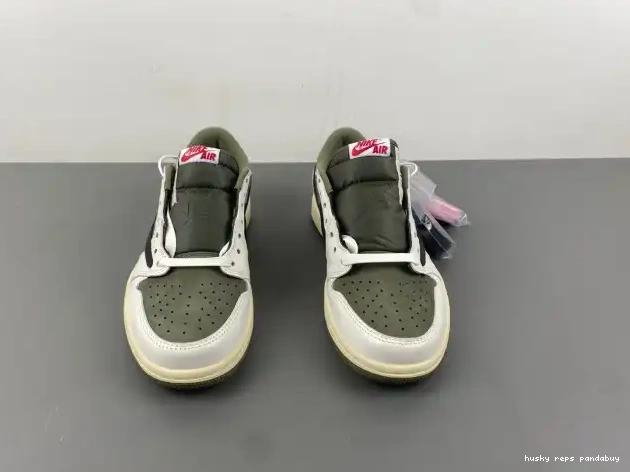 Rep Husky 1 OG MEDIUM SCOTT AIR TRAVIS JORDAN LOW DM7866-200 OLIVE X 0304