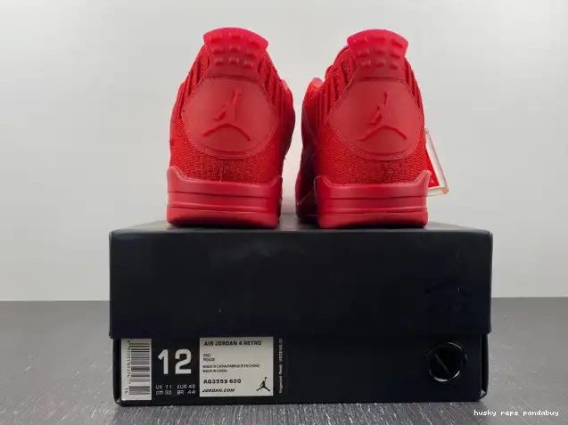 Rep Husky AQ3559-600 Jordan Red Flyknit 4 Retro 0316