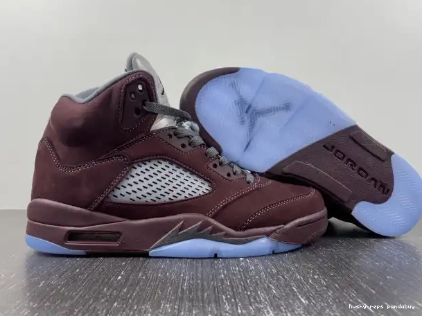 Cheap Husky Air 5 DZ4131-600 Jordan Burgundy 0310