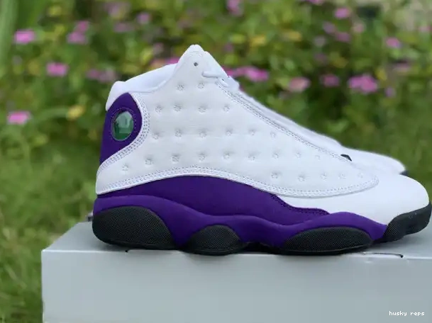 Cheap Husky Jordan 13 414571-105 Lakers Air 0311