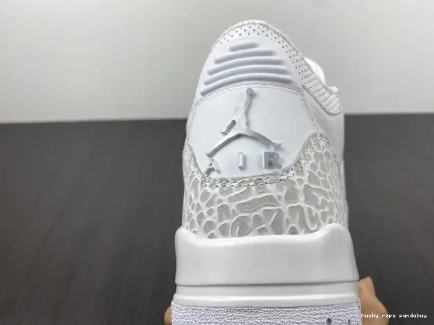 Rep Husky Jordan PS 429487-111 Retro White' 3 Air 'Triple 0306