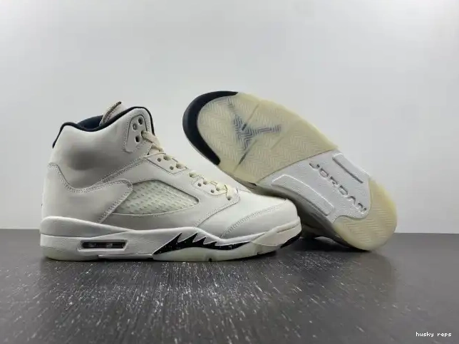 Rep Husky Jordan 5 Air FN7405-100 Sail SE 0301