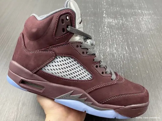 Cheap Husky Air 5 DZ4131-600 Jordan Burgundy 0310