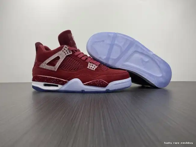 Rep Husky AJ4-904282 PE Jordan 4 Oklahoma Sooners Retro 0307