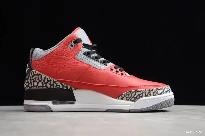 Rep Husky Air CK5692-600 Cement Jordan Red 3 0317