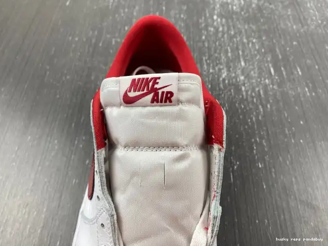 Rep Husky Red Jordan White 705329-101 1 Retro Varsity Low 0312