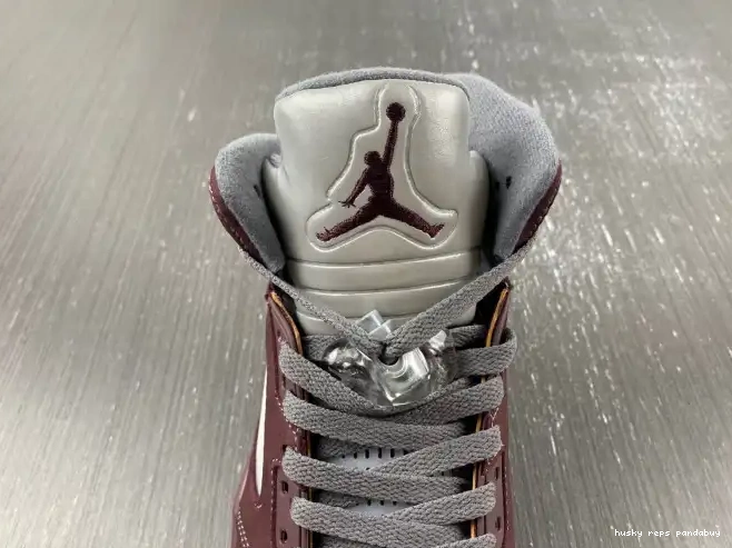 Rep Husky Burgundy Jordan 5 Air DZ4131-600 0304