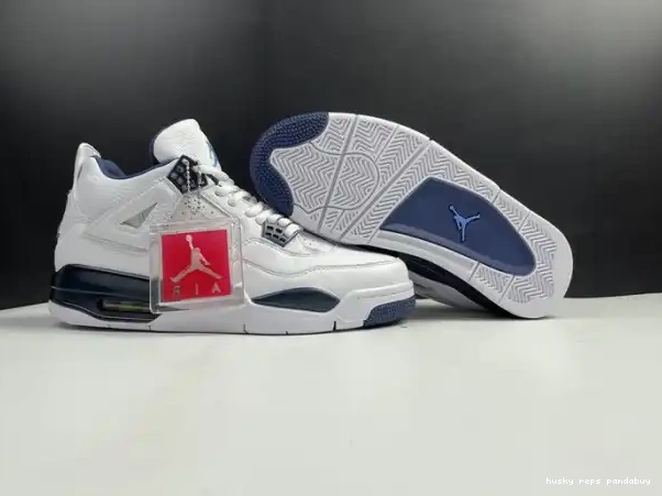 Rep Husky Columbia (2015) Retro Jordan 4 314254-107 0304