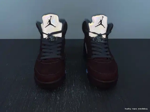 Cheap Husky Air 5 DZ4131-600 Jordan Burgundy 0310