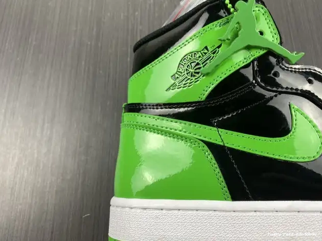 Cheap Husky Green Jordan OG Pine High 1 Air 555088-030 0306