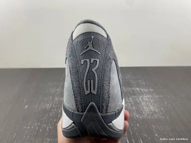 Rep Husky Grey Jordan Air 14 Flint FJ3460-012 0316