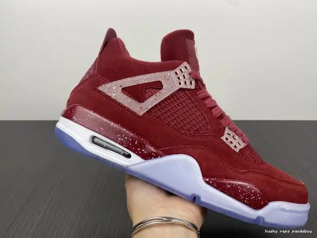 Rep Husky AJ4-904282 PE Jordan 4 Oklahoma Sooners Retro 0307